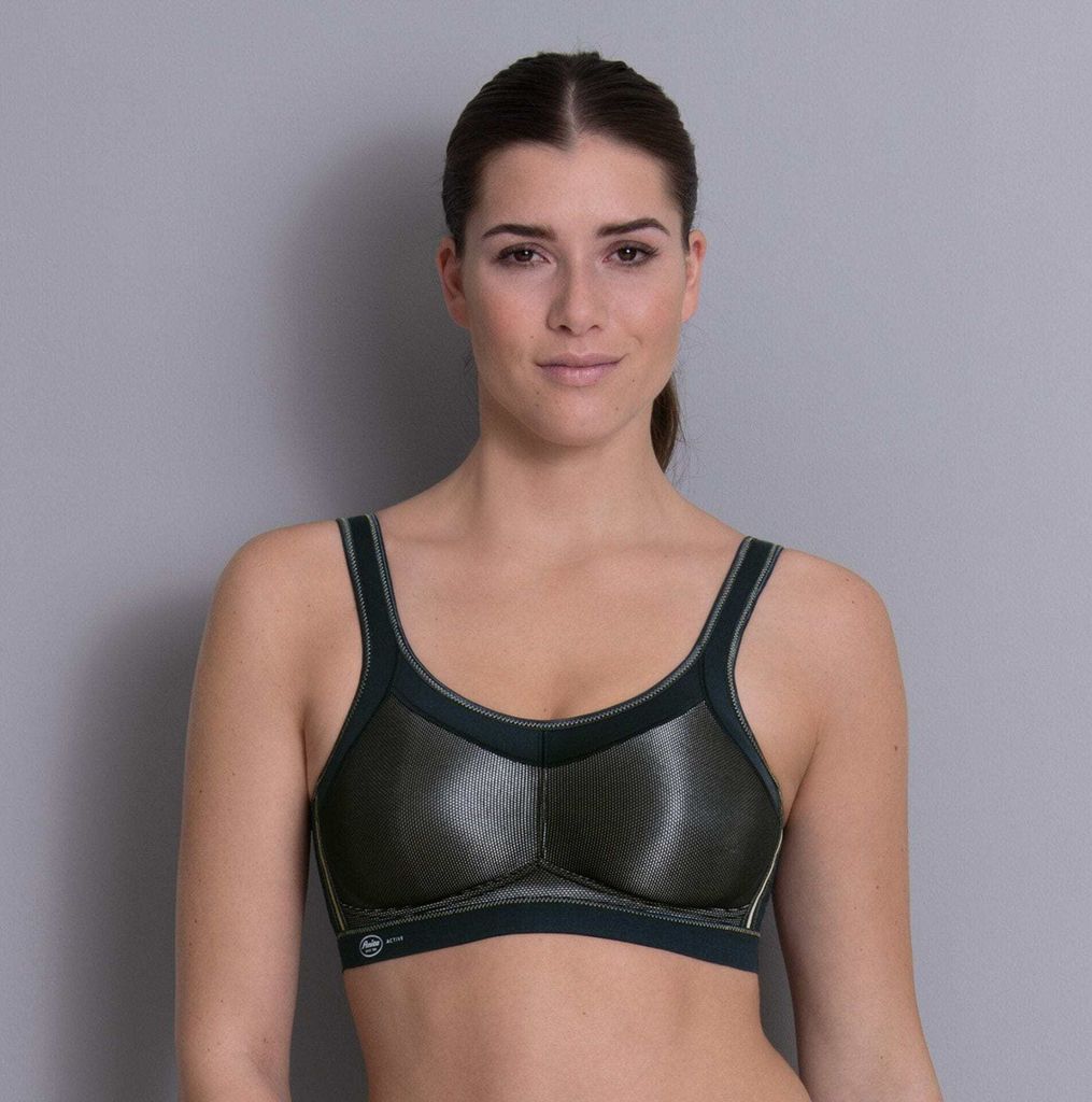 Anita 5529 001 95B, Sport, Schwarz, Wirefree, Einfarbig, Produktbild 