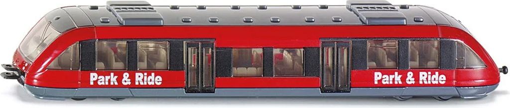 Siku Nahverkehrszug Modellbahn rot ; 1646 Produktbild 