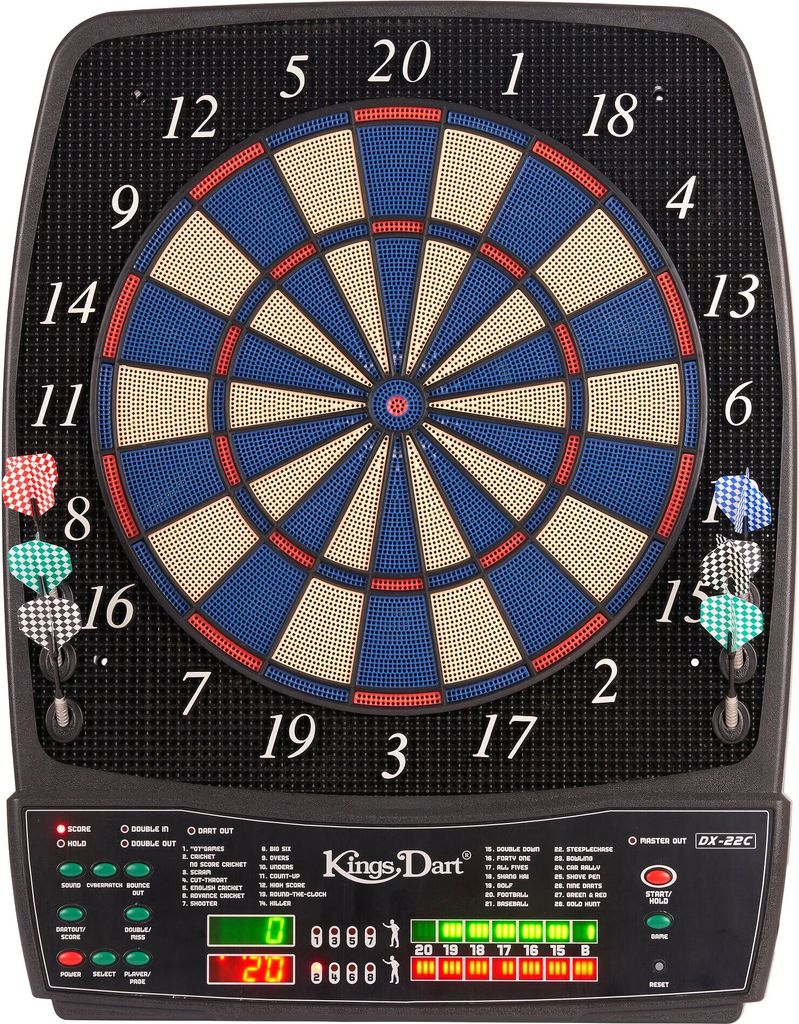 Kings Dart Elektronische Dartscheibe "Profi"