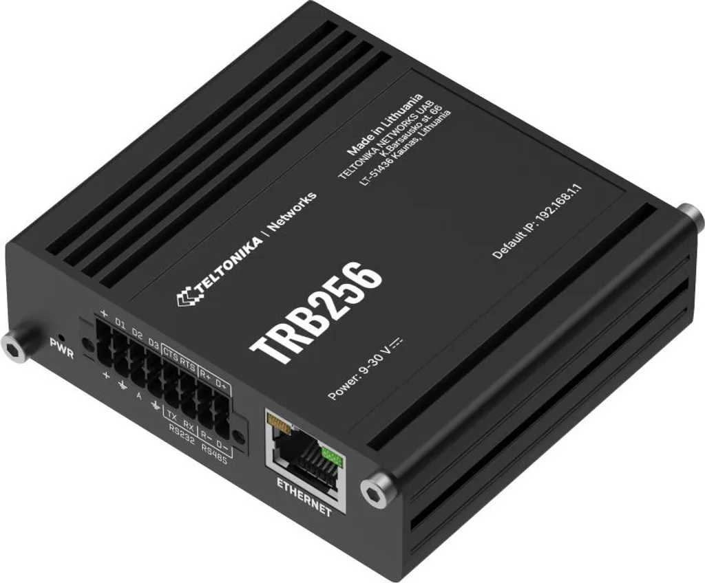 Gateway Teltonika TRB256 multi-interface LTE NB-IoT et Support 450 MHz