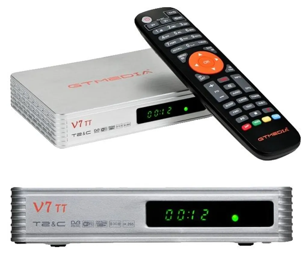 Récepteur TV pour Salon V7 TT Full HD avec WiFi pour Chaînes Numériques HD