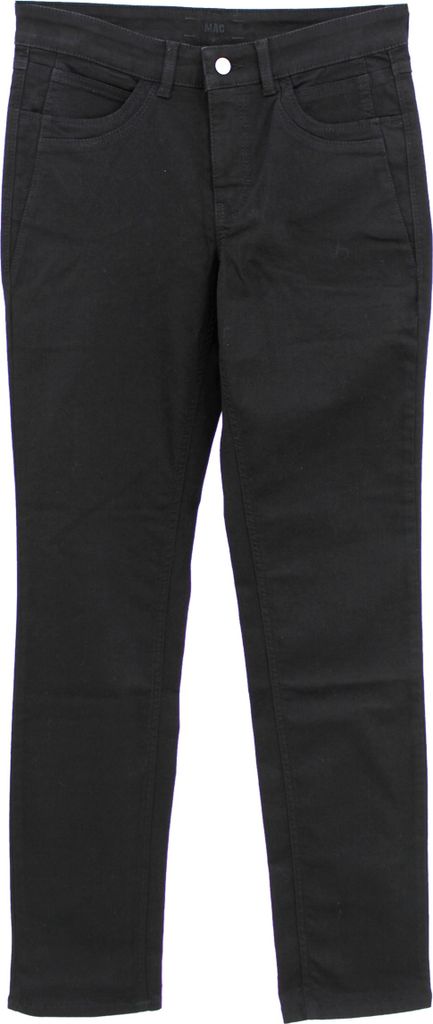 33332 Mac Jeans, Angela Glam, Damen Jeans Hose, Stretchdenim, tiefschwarz, D 38 W 29 L 32
