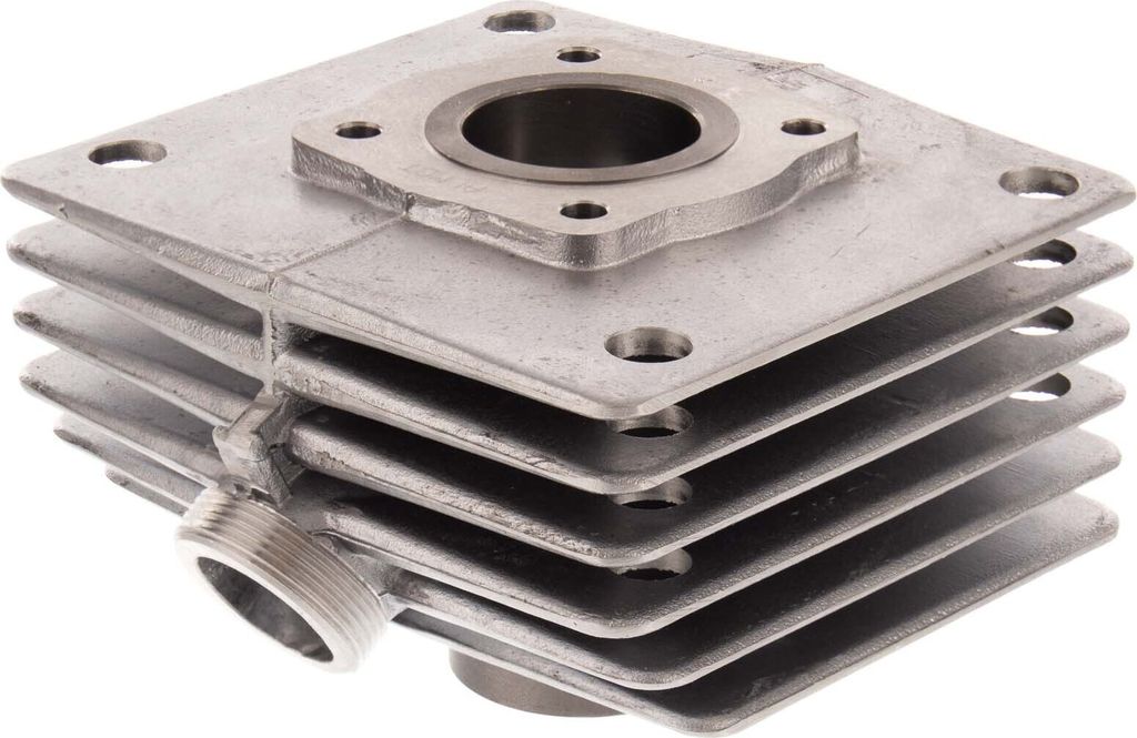 Zylinder solo, 2-Kanal, Serienmaß Ø38 - Simson S51, KR51/2 Schwalbe, SR50, Zyl_Schleifmaß: Ø 38,01
