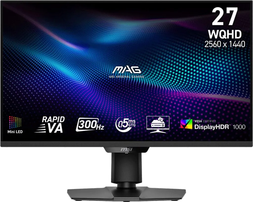 MSI MAG 274QPFDE X30MV, Gaming-Monitor, (QHD, Rapid-VA, DP, HDMI