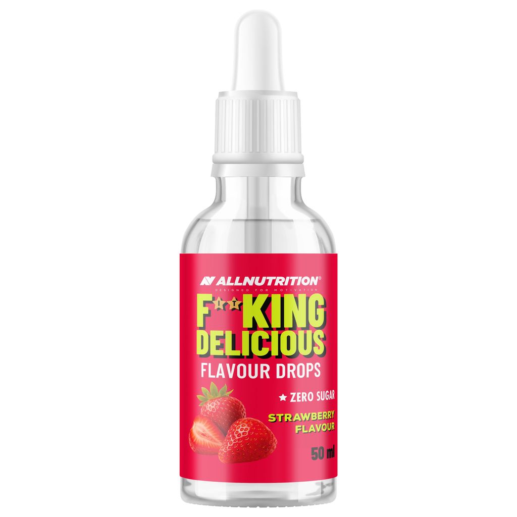 ALLNUTRITION FITKING DELICIOUS FLAVOUR DROPS 50ml Erdbeere Produktbild 