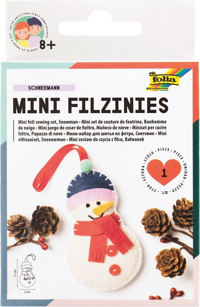 folia 52918 folia mini filcowy zestaw do szycia Zdjęcie produktu 