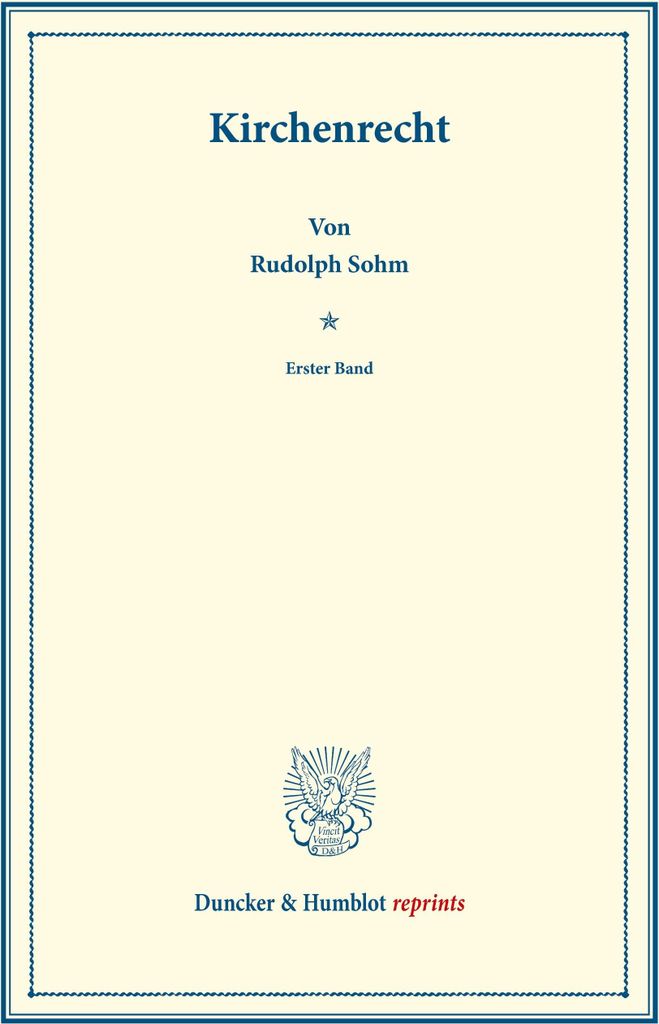 Kirchenrecht.