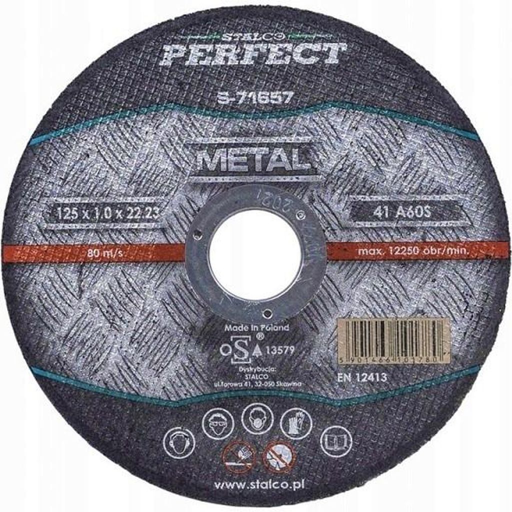 STALCO Metalltrennscheibe 125x1x22,23mm S-71657