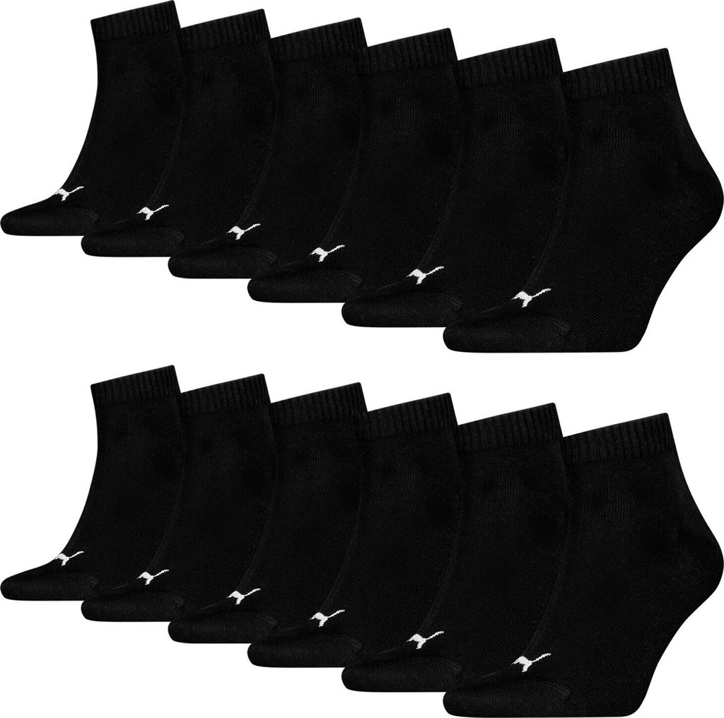 6 Paar PUMA Uni Quarter Socken