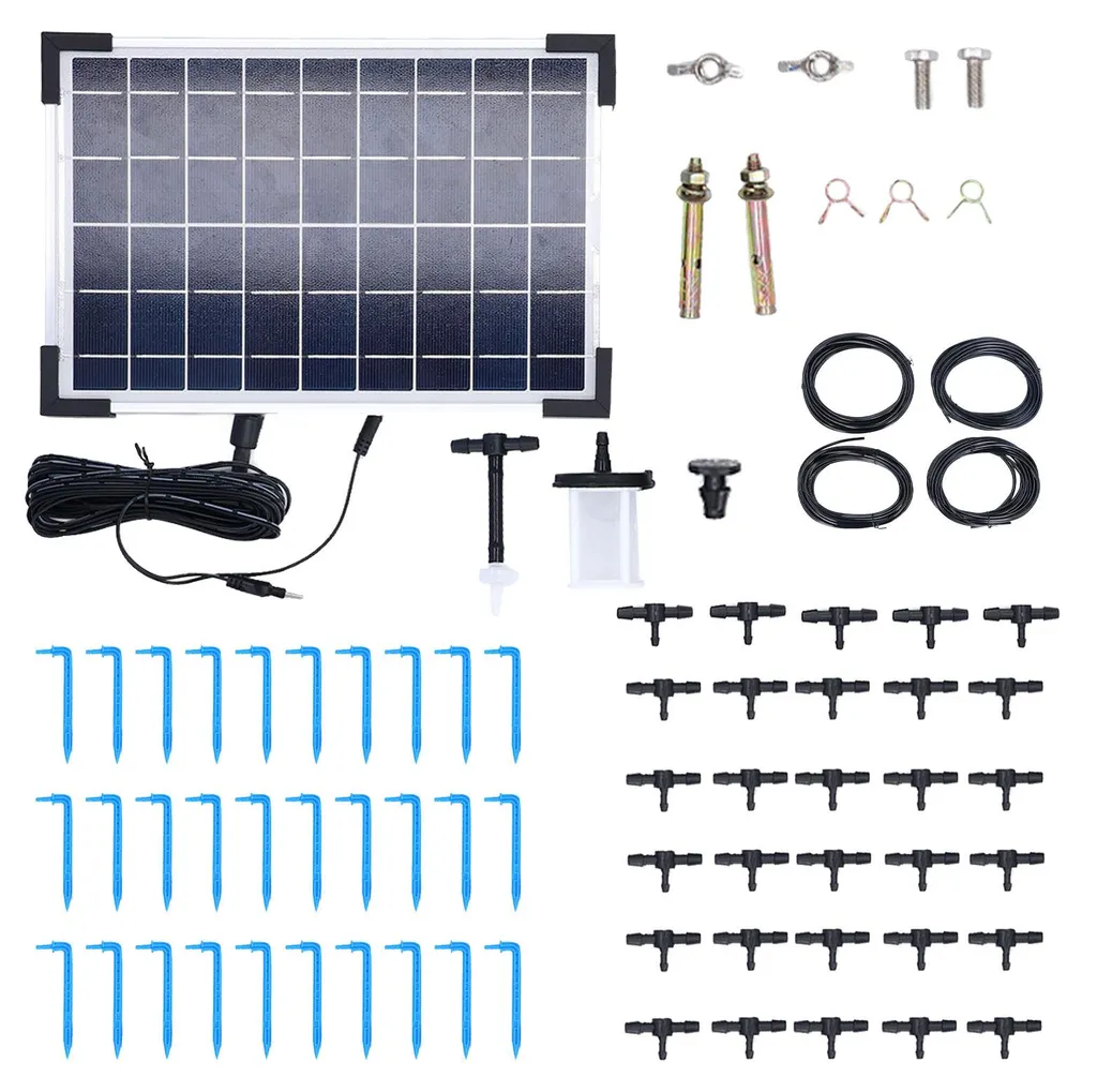 Système d'arrosage solaire automatique 10 modes 9V 5W haute efficacité