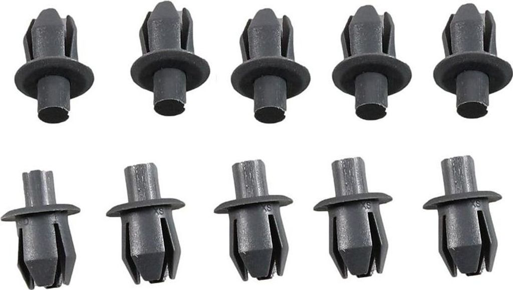 10x METZGER Clip Zier- / Schutzleiste 2280006 Kunststoff