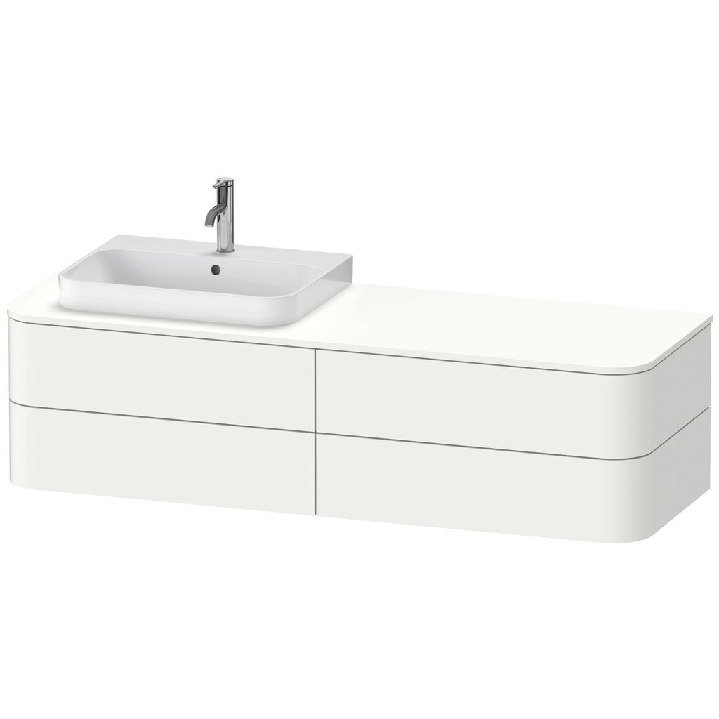 DURAVIT HP4973L3636 WTU HappyD2+ wandh.,408x1600x550mm Produktbild 