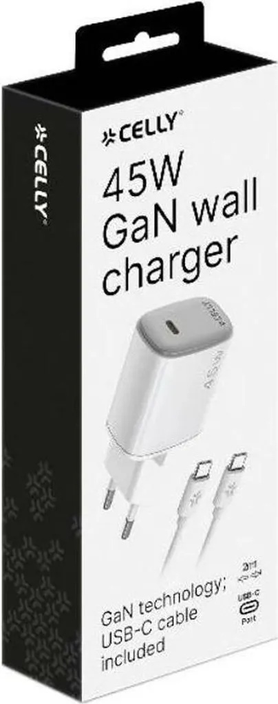 Powerbank Celly UPTC1USBC45WCTC à Charge Rapide 45W et Design Compact - 4