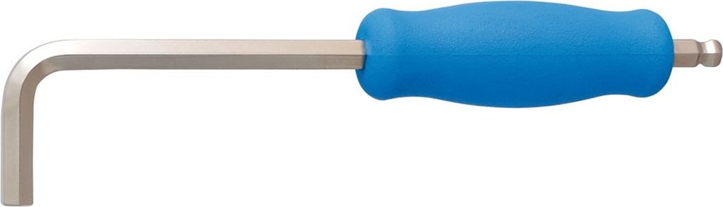 UNIOR 623147 Stiftschlüssel mit Griff für Innensechskantschrauben 8mm, 1780/3G, hellblau