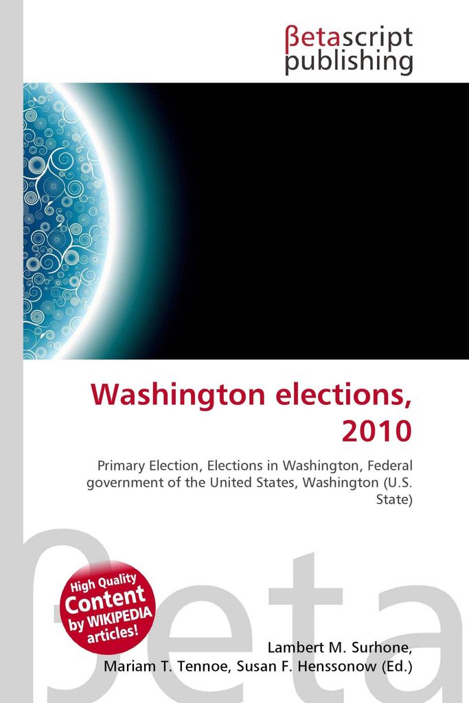 Washington elections, 2010