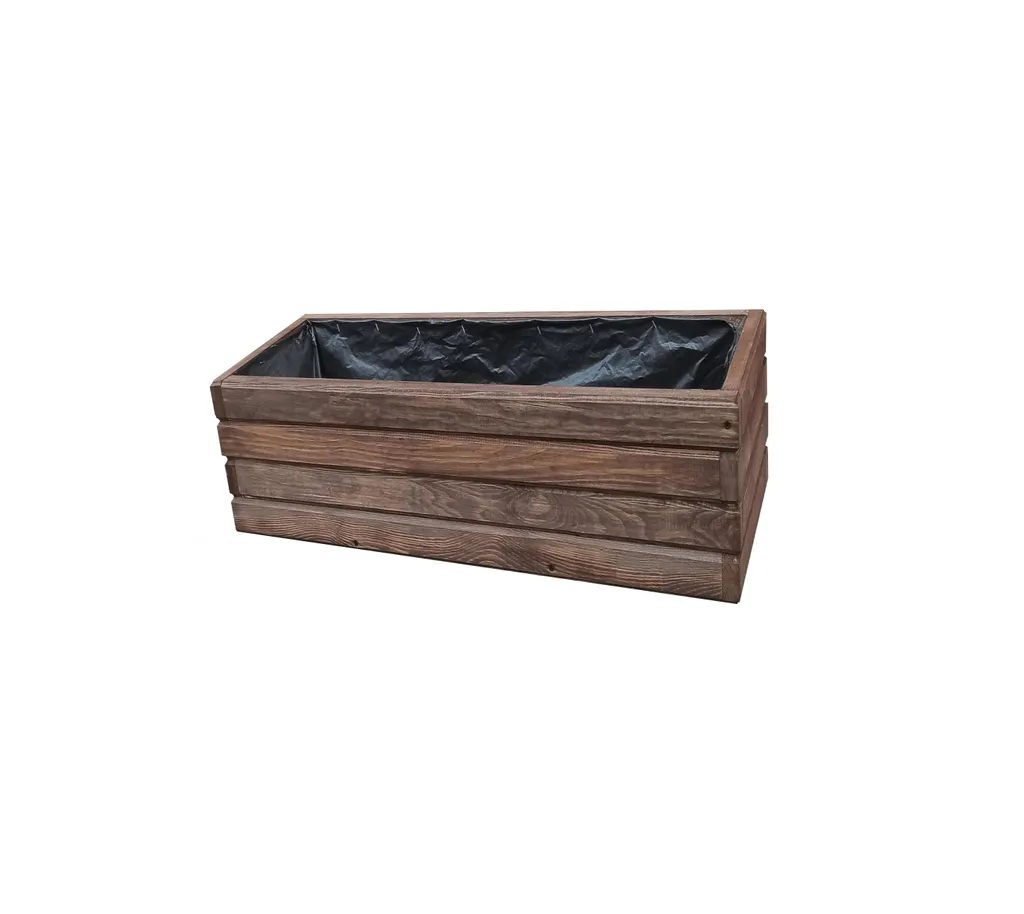 Petit potager surélevé pour herbes aromatiques en bois 60 cm - Balcon D2