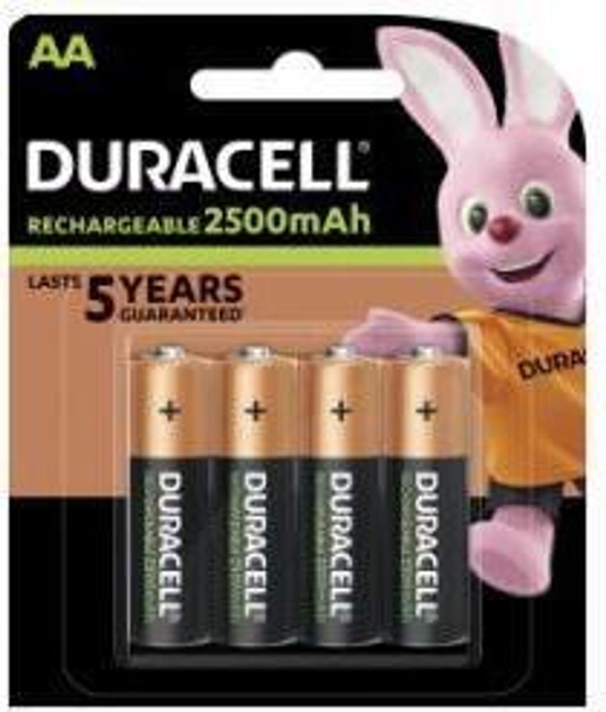 Nabíjecí tužková baterie AA 4ks v balení - Duracell Obrázek produktu 