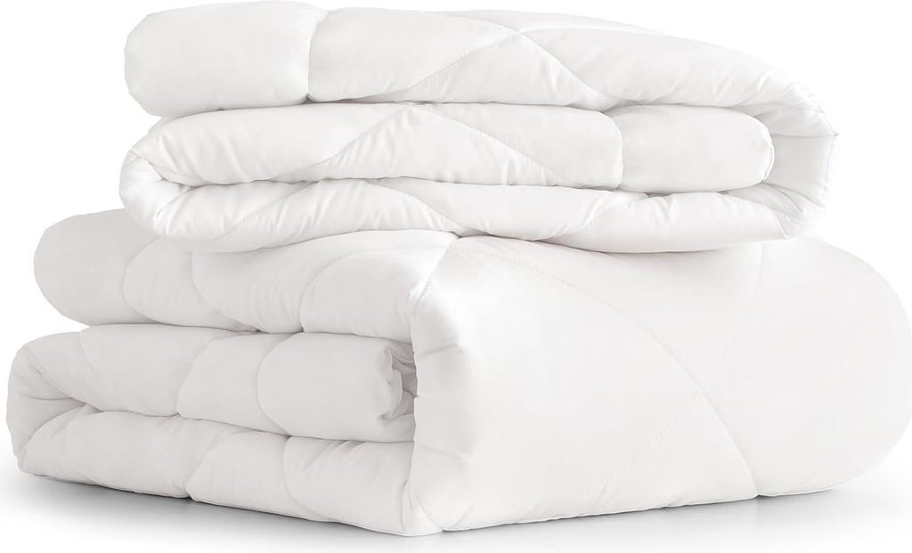 CozyLux Bettdecke 135x200 4 Jahreszeiten 2 teilig - inklusive Ganzjahresdecke 135x200cm 300gsm + Sommerdecke 135 x 200 150gsm, zusammengeknöpften