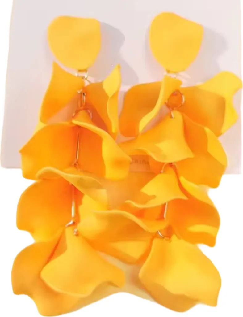 Orecchini Kirsten Arancione KP34003 - Design Audace Contemporaneo