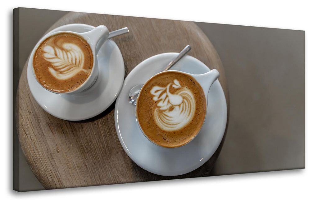 Leinwanddruck „Küchenkaffeetassen“, 80 x 40 cm