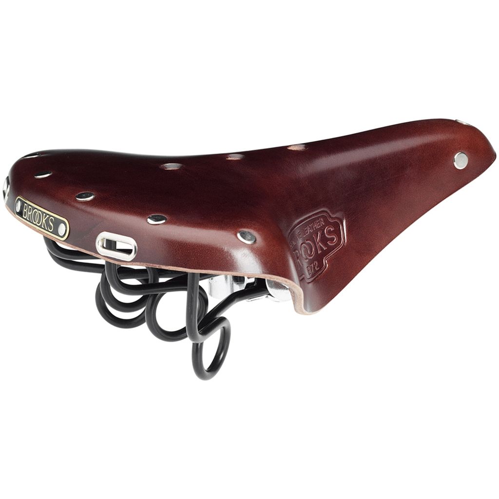 Brooks Herren Fahrradsattel B72 , braun