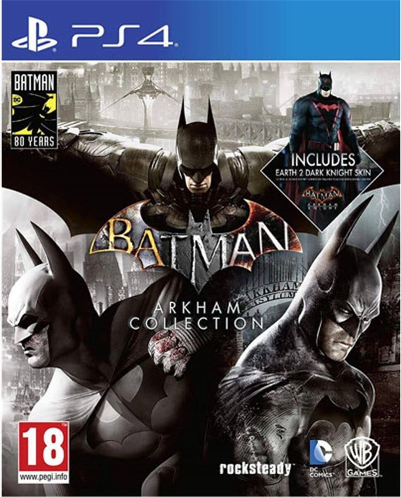 Batman Arkham Collection PS4 Playstation 4 UKBLX Multi Produktbild 