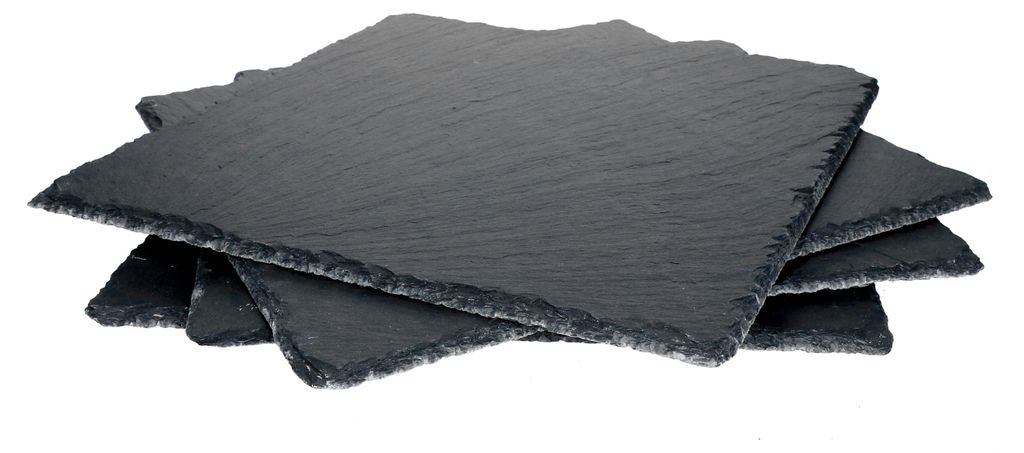 4x břidlicové talíře 30x30cm podtácek dekorativní talíř Obrázek produktu 