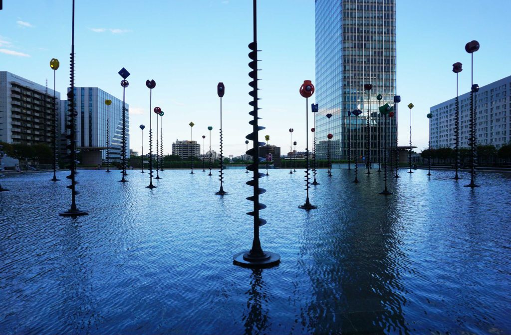 hansepuzzle 34218 - La défense Puzzle, 500 Teile, Gebäude, 46,0 x 30,0cm mit hochwertiger Aufbewahrung, Kartonbox und wiederverschließbarem Beutel