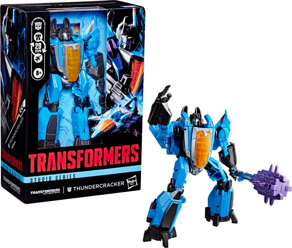 Figurine Transformers Thundercracker Voyager Class War for Cybertron 16 cm - 3