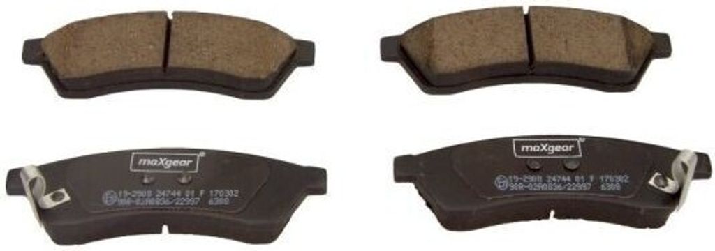 MAXGEAR 19-2908 - OE 96475028 Bremsbeläge für Epica (KL1)
