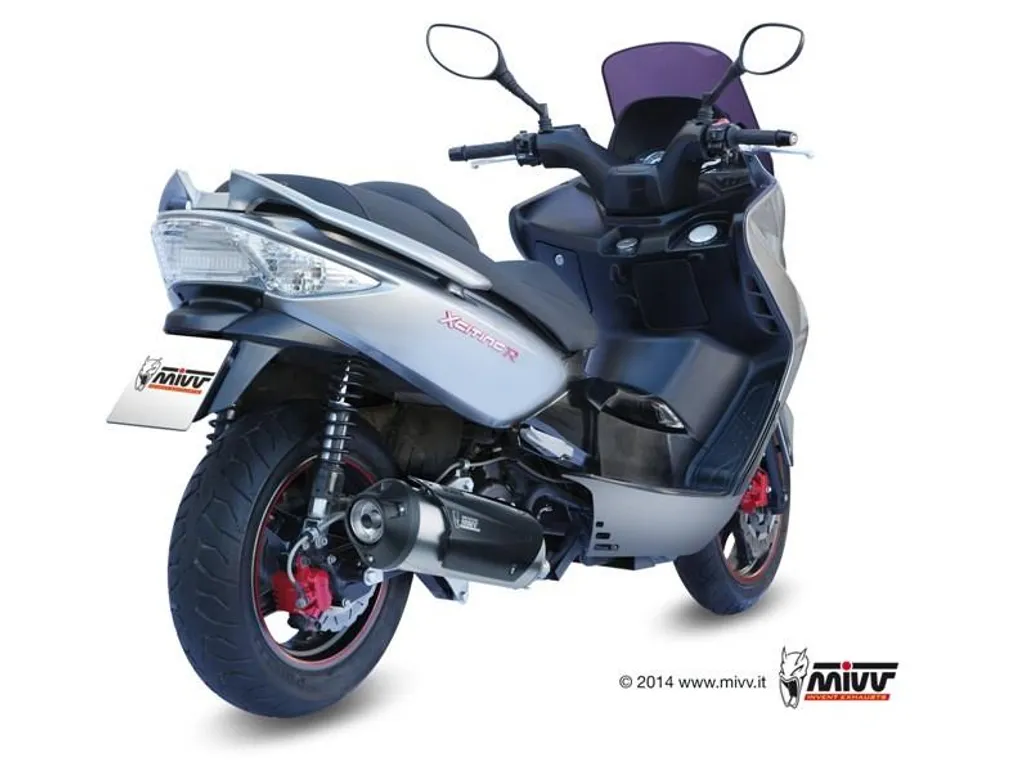 Ligne d'échappement MIVV Urban Inox avec catalyseur pour KYMCO Xciting 300