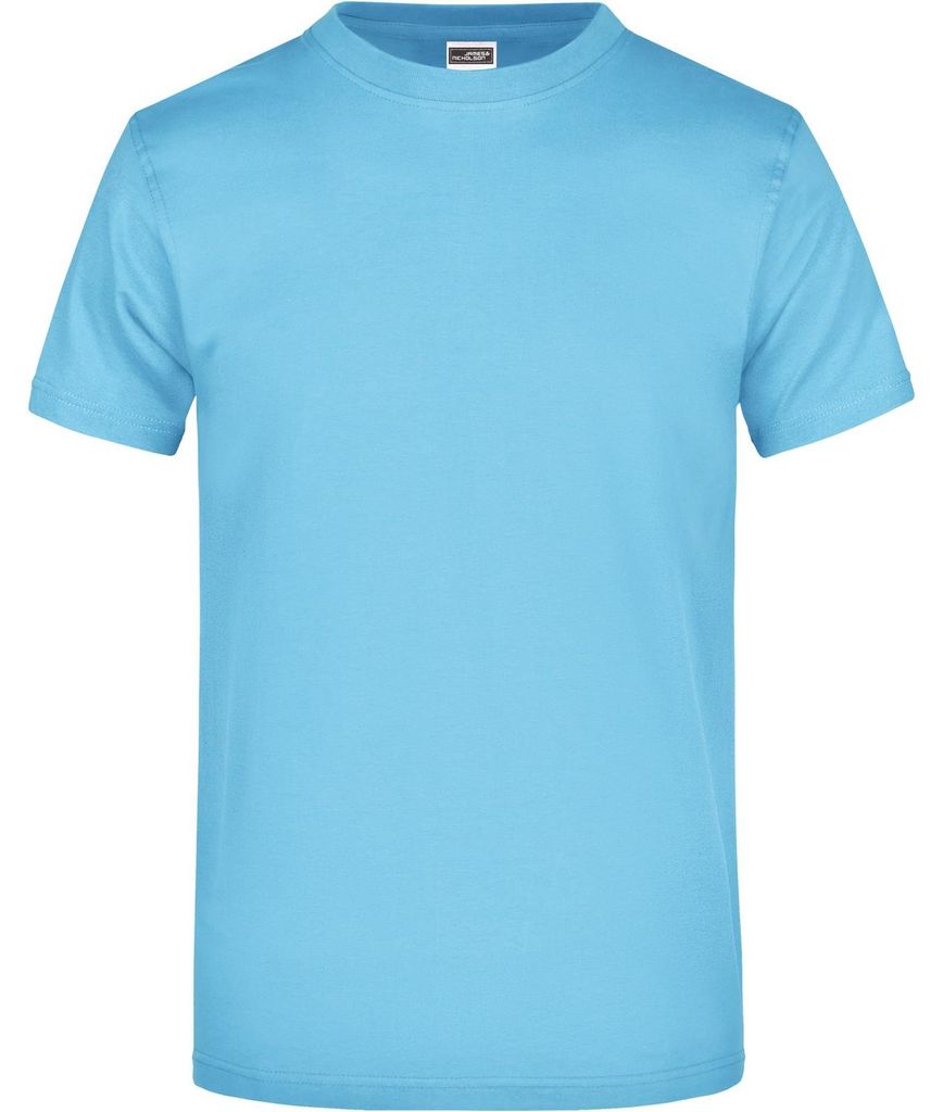 James and Nicholson - T-Shirt Rundhalsausschnitt für Herren/Damen Uni LT2621 (XL) (Türkis)