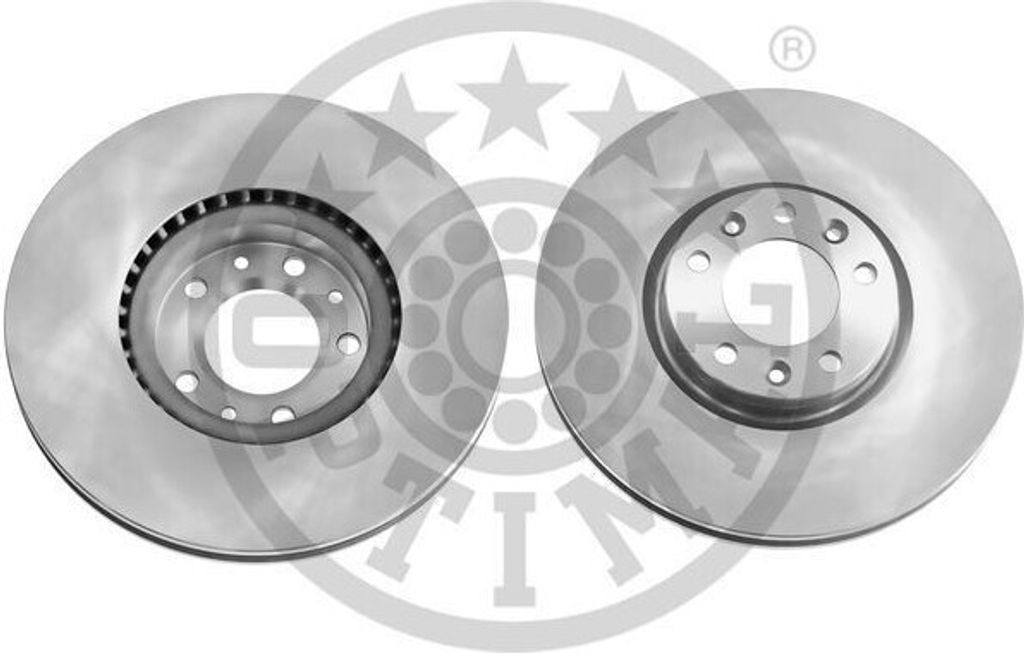 2x OPTIMAL Bremsscheibe BS-8678HC vorne für OPEL COMBO Großraumlimousine (X19)