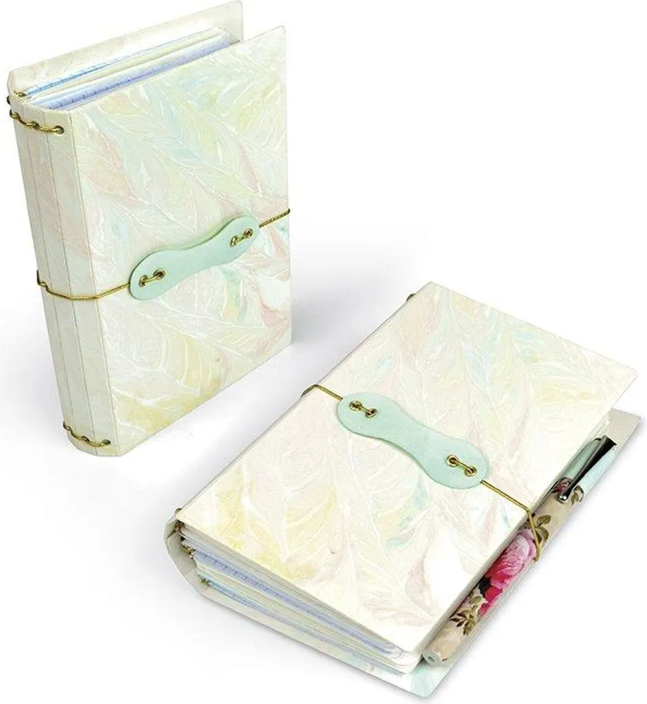 Sizzix ScoreBoards XL matrice carnet de poche pour carton et cuir 15cm
