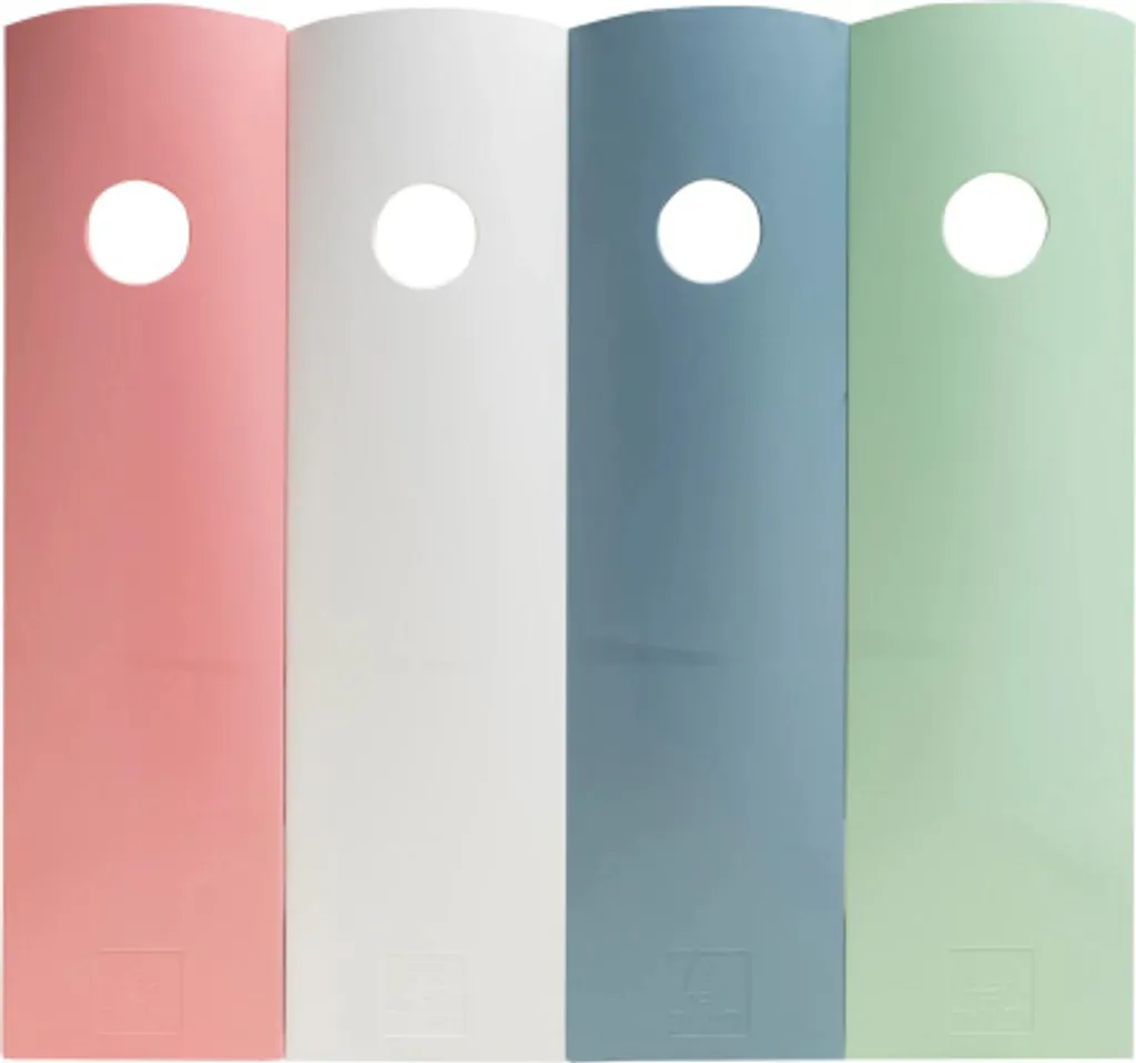 Exacompta Mag-Cube 182303SETD Set de 4 Porte-revues Couleurs Assorties
