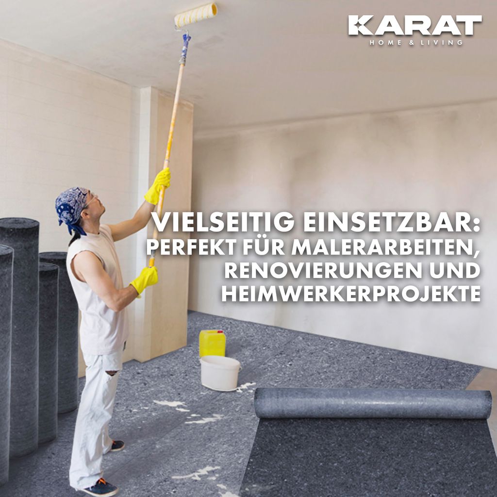 Malervlies für Profi- und Heimwerkarbeiten 180g/m²  1 x 5 m Produktbild 8