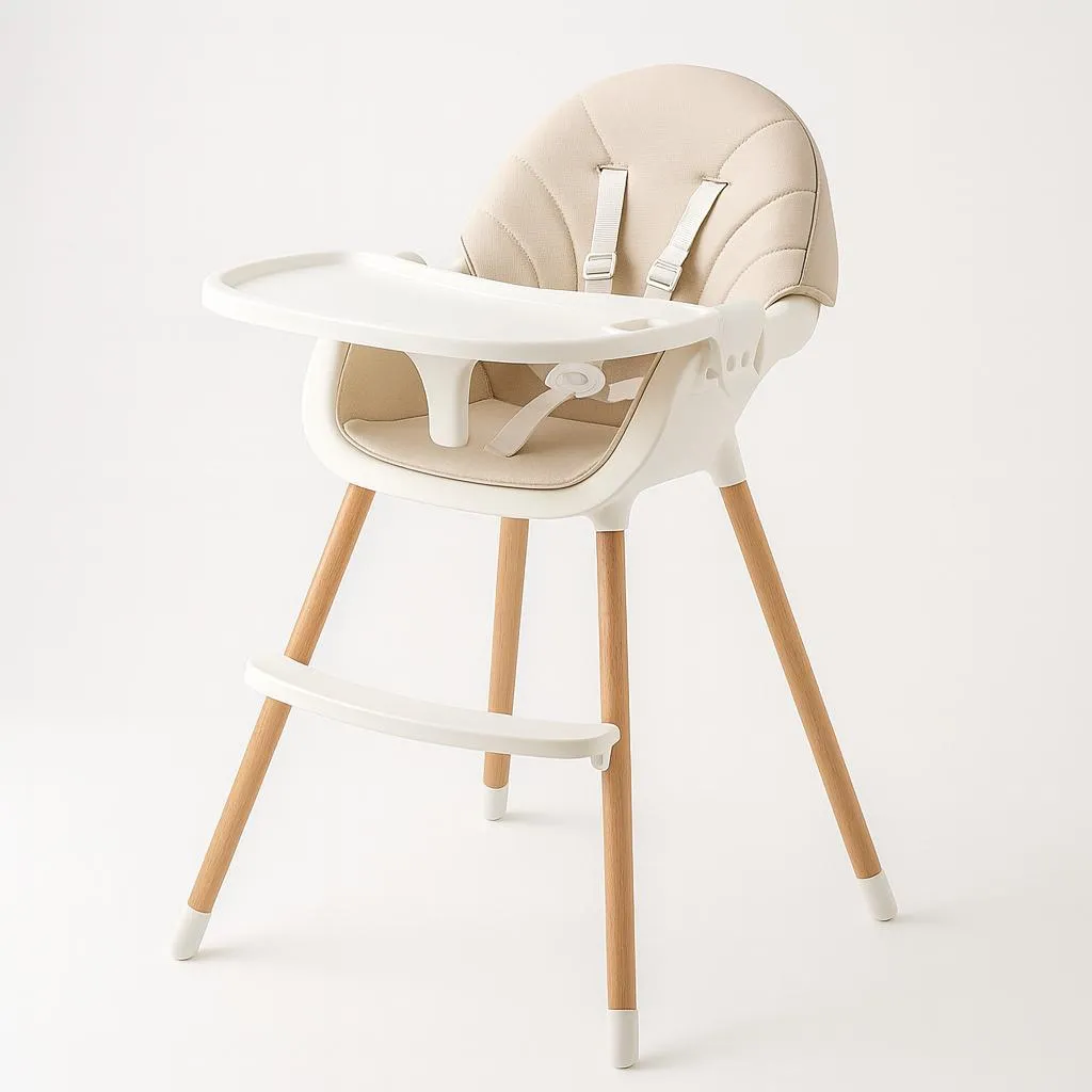 Chaise d'allaitement évolutive OMNA - Siège Bébé Confortable et Sûr
