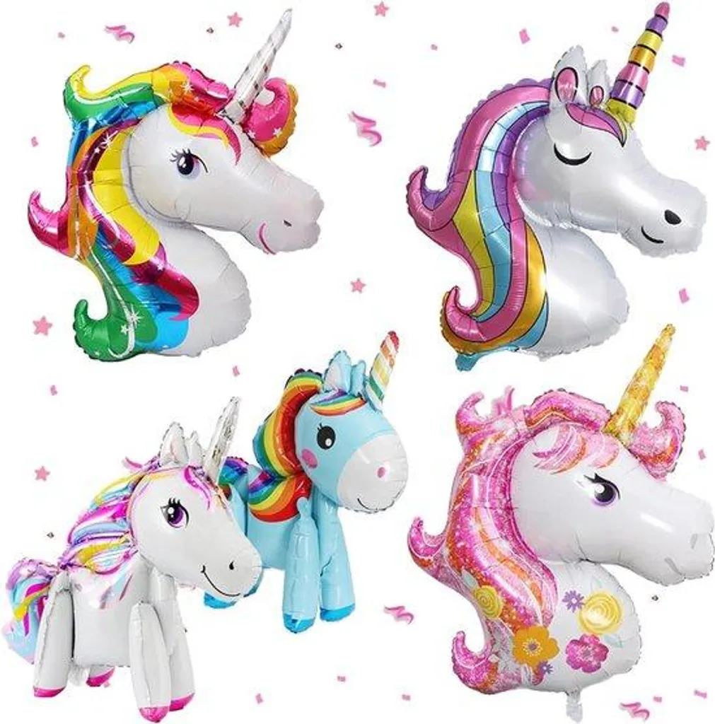 Décoration Anniversaire Licorne - Ballon Géant pour Fête de Fille