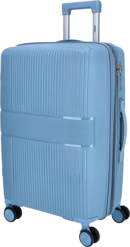 DYX 4 Rollen Koffer M 67 cm Rom blau