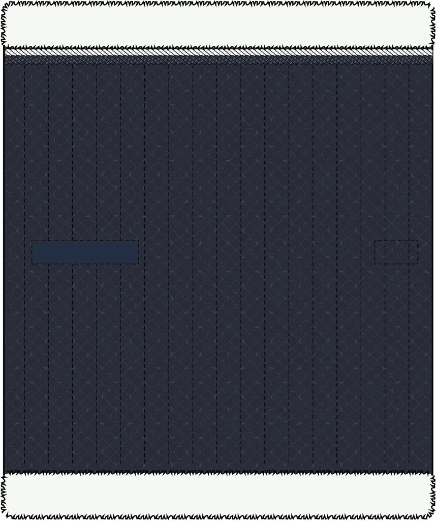Sous-bandages equitation HV POLO Welmoed 38x40 navy pour transport repos