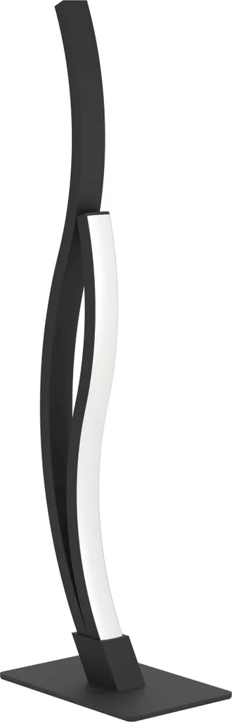 Lampe de bureau noire Eglo Grisolia LED 12W 1500 lm éclairage neutre
