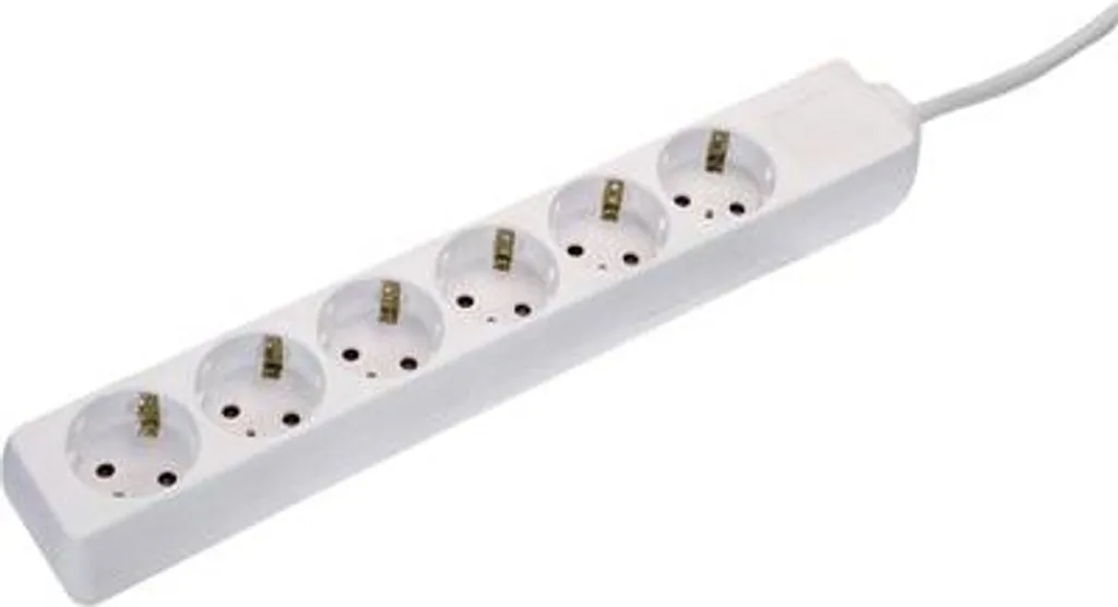 Stock Multipresa as-Schwabe 11611 6 Vie - 3500W per Uffici