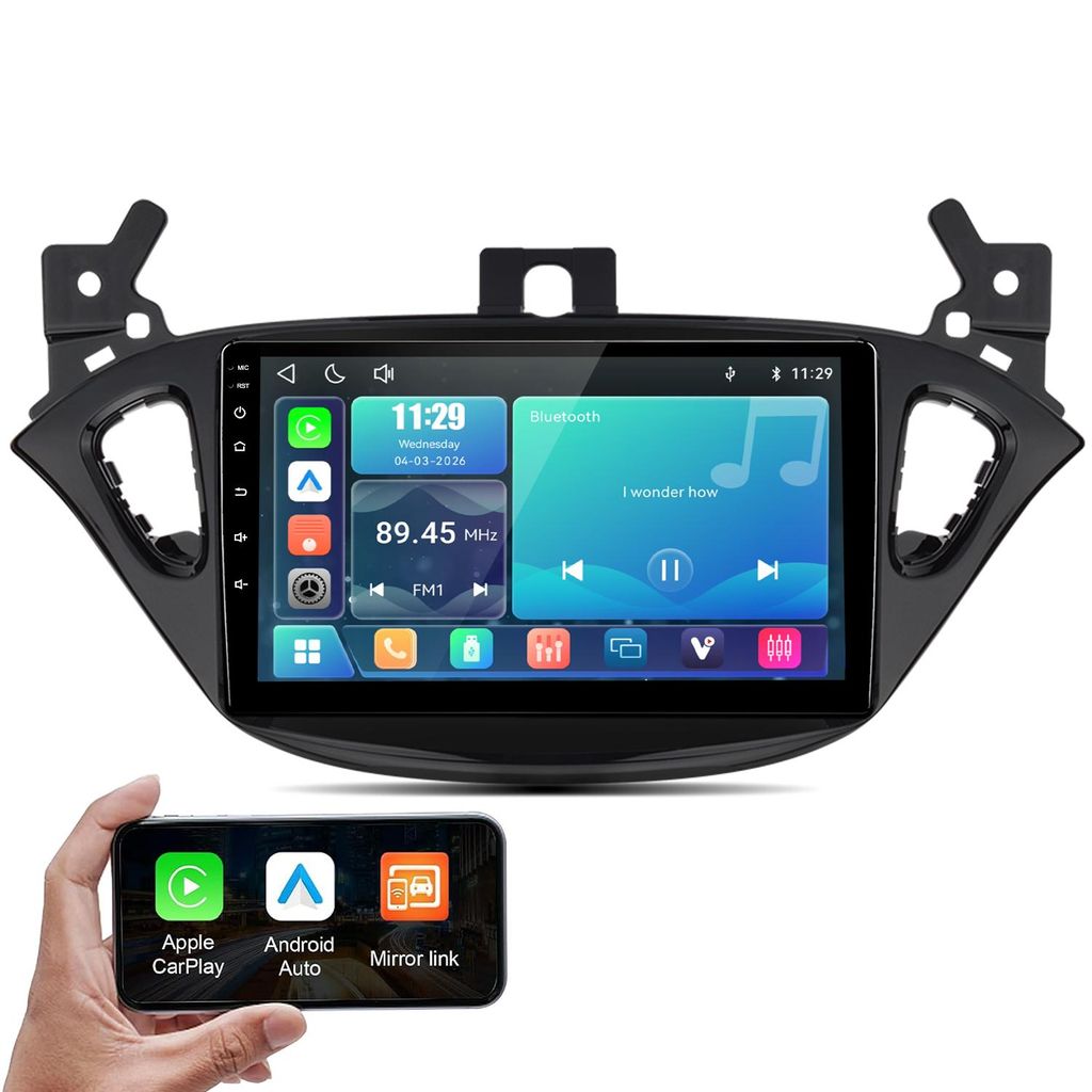 Junsun Autoradio für Opel Corsa E (2015–2019) & Adam Produktbild 