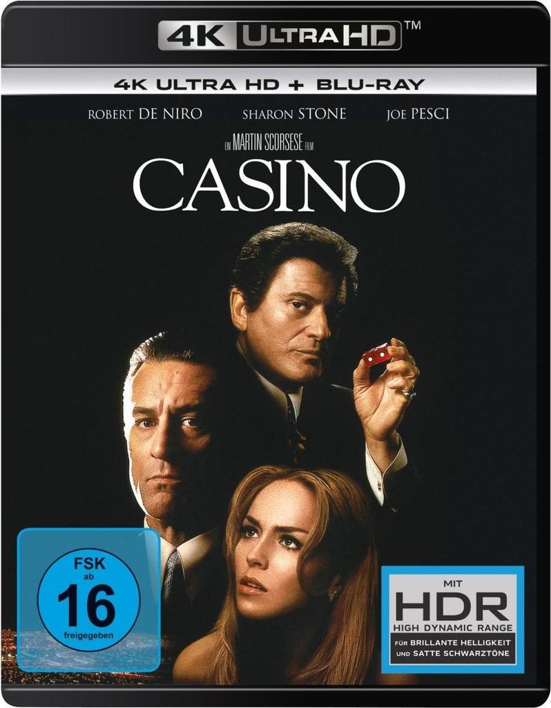 PLAION Casino (4K-UHD), Film, Blu-ray, Deutsch, 178 min, Thriller, Deutsch, Englisch, Norwegisch, Italienisch, Portugiesisch