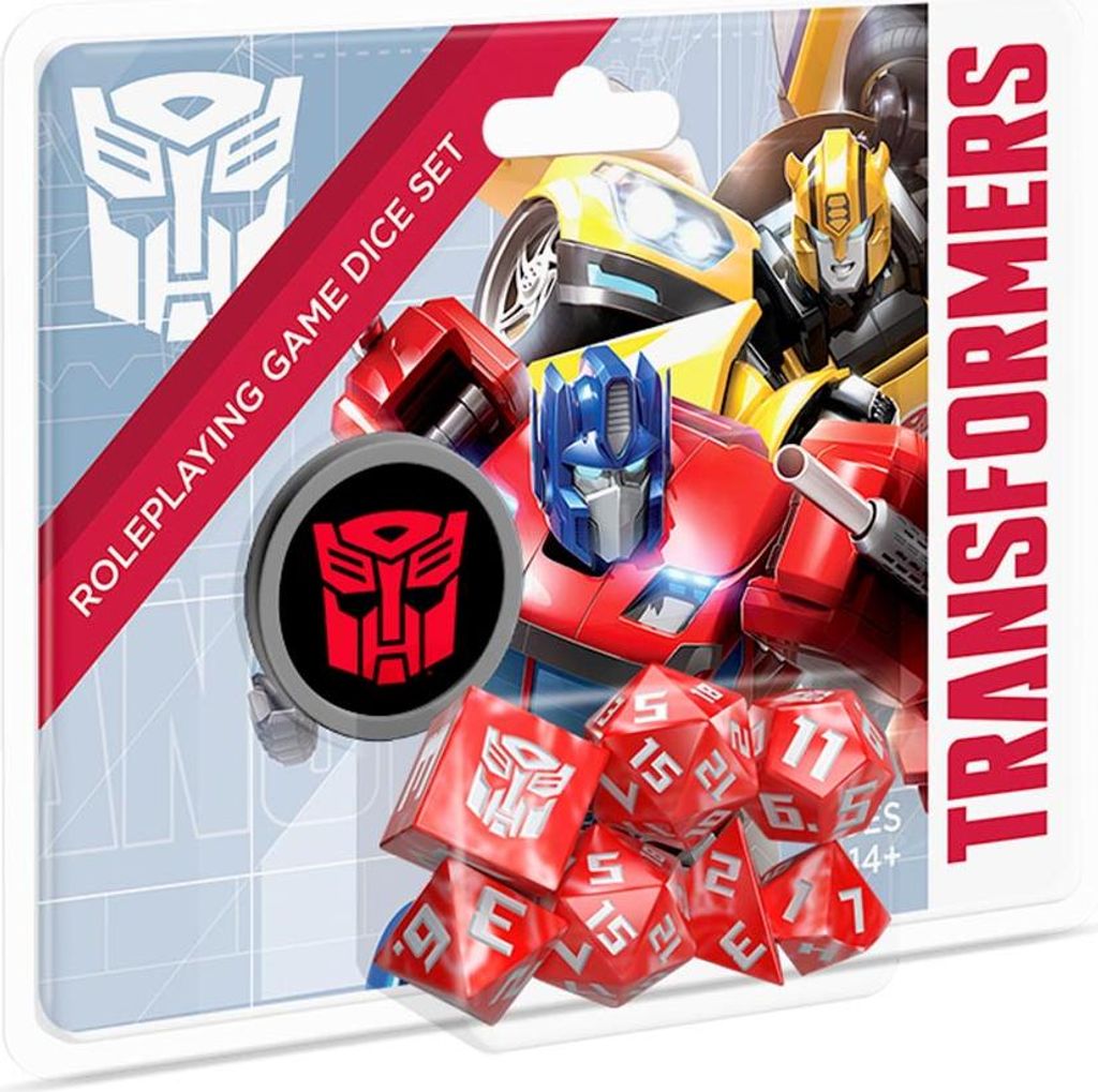 Transformers RPG Dice Set - Rollenspiel Zubehör