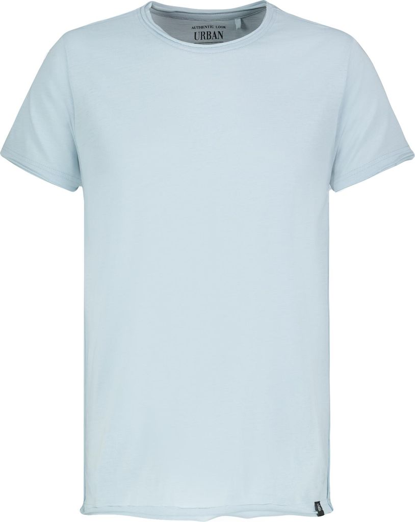 Urban Surface Rollkante T-Shirt mit Rundhals und Authentic Look Größe: M