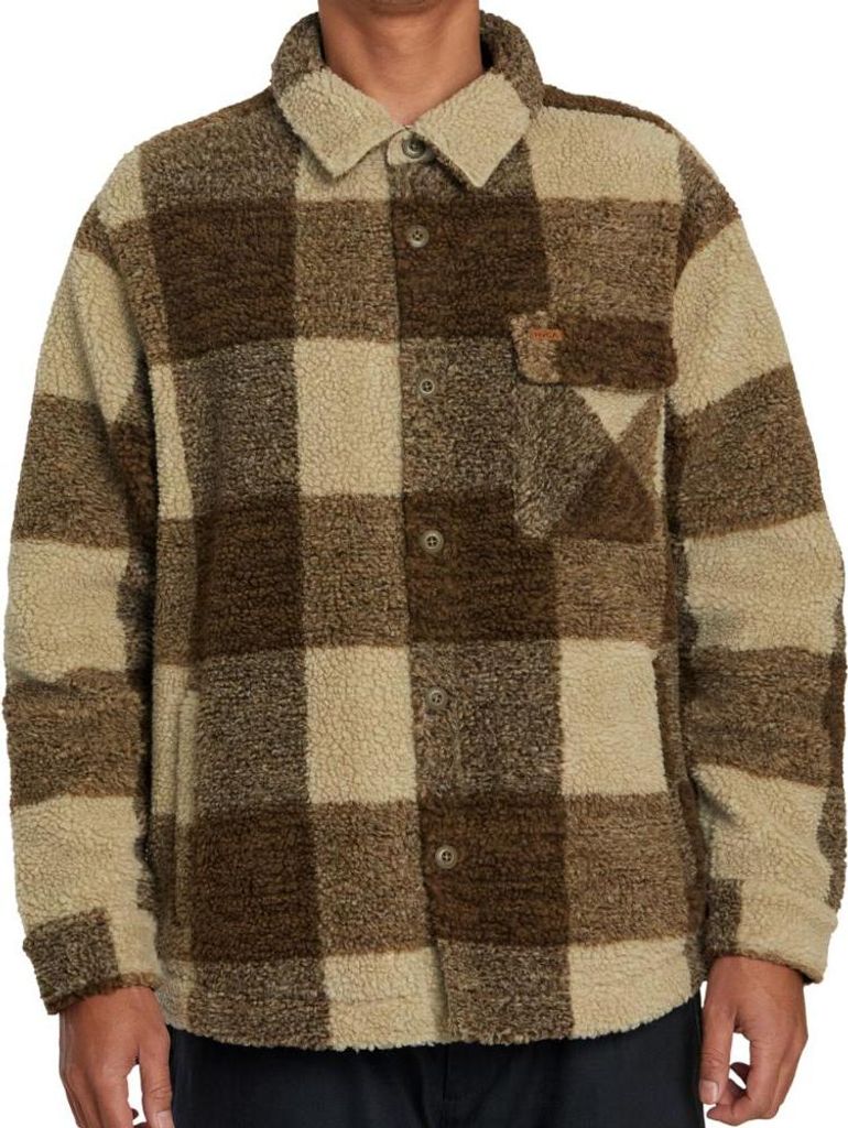 Rvca LOCKHEART SHERPA KHAKI S