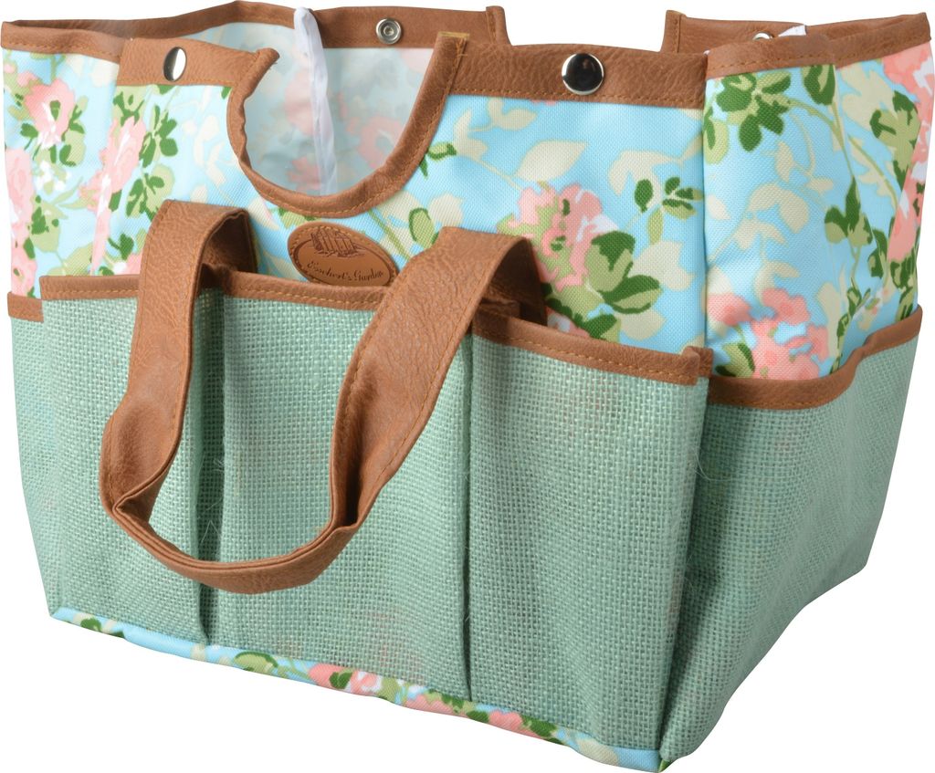 Esschert Design Zahradní nářadí stolička Rose Print Obrázek produktu 3