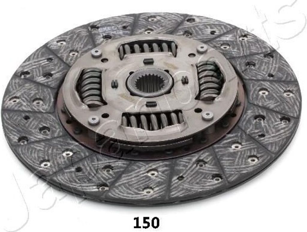JAPANPARTS DF-150 Kupplungsscheibe 250mm für NISSAN NP300 Navara Pickup (D40) 24-Zähne