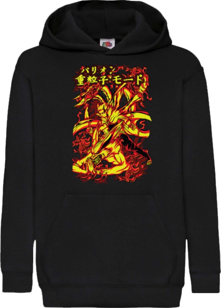 Kinder Kapuzenpullover Japan Anime Manga Naruto Kurama Nine Tail Kurama Nine Tail, 12-13 Jahr - 152 / Grau